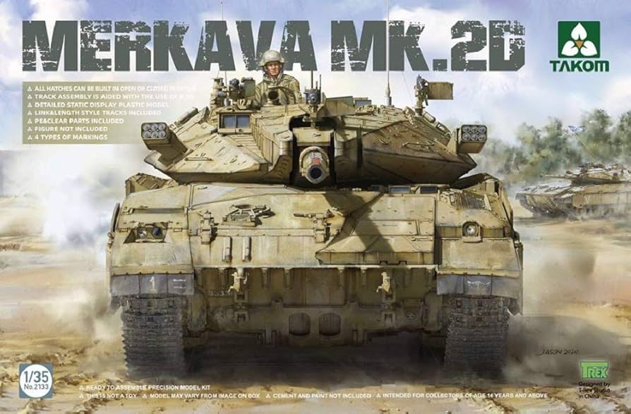 Amazon | タコム(TAKOM) 1/35 イスラエル メルカバ Mk.2D